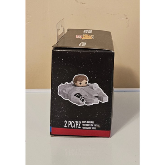 Funko Bitty POP! Rides: Star Wars Han Solo & Millenium Falcon NIB Exclusive Han! - Picture 2 of 4